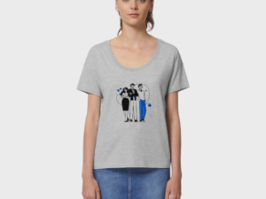 Premium T-shirt met ronde hals regular fit